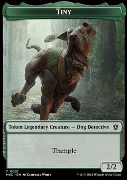 Tiny Token (G 2/2) // Eldrazi Token (C 10/10)