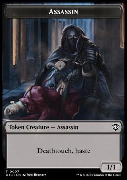 Assassin Token (B 1/1 Deathtouch, haste) // Food Token