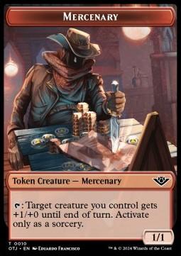 Mercenary Token (R 1/1) // Plot
