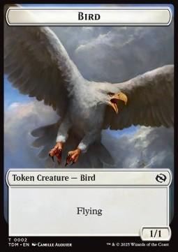 Bird Token (W 1/1) // Thopter Token (A 1/1)
