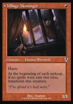 Village Messenger / Moonrise Intruder