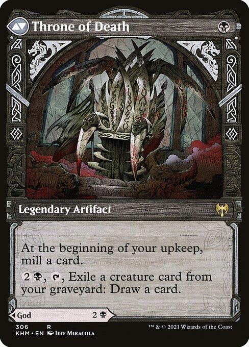 Egon, God of Death // Throne of Death (back)