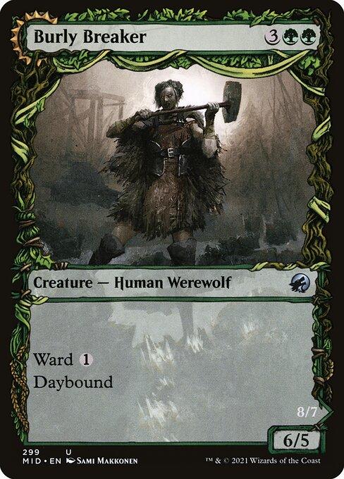 Burly Breaker // Dire-Strain Demolisher (front)