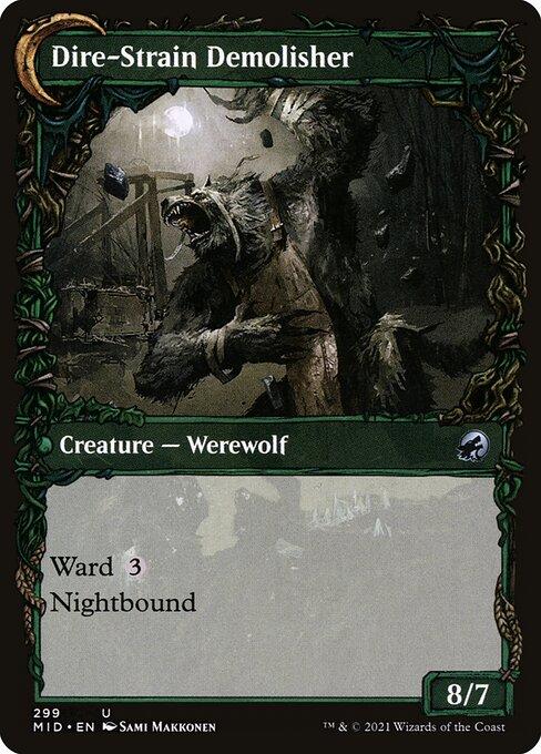 Burly Breaker // Dire-Strain Demolisher (back)
