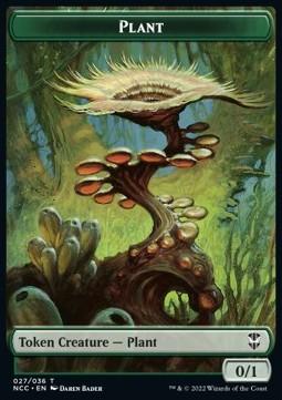 Plant Token (G 0/1) // Treasure Token