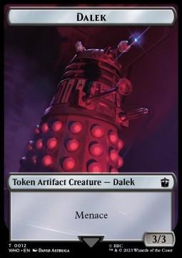 Dalek Token (A 3/3) // Clue Token (V.3)