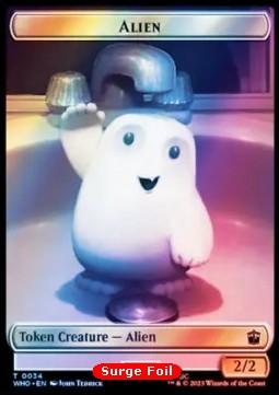 Alien Token (W 2/2) // Food Token (V.6)