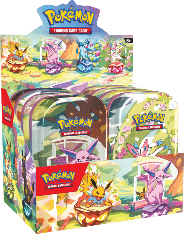Pokémon TCG: Scarlet & Violet - Prismatic Evolutions - Mini tin BUNDLE 8