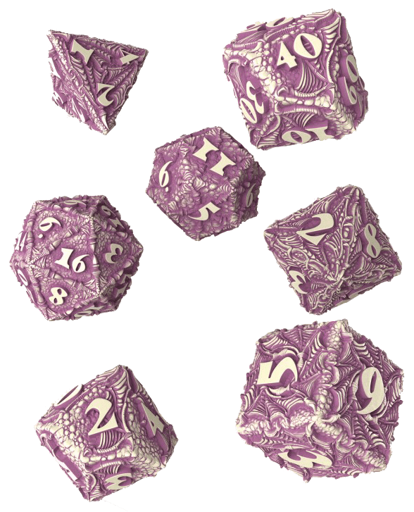 Zestaw Kości Dracopolis: The Yucatan Featherwing